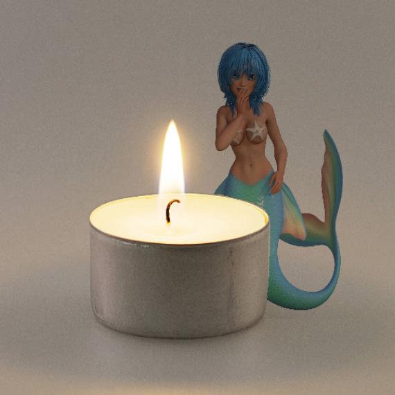 Picture of Mermaid Kisses Scented Tealights
