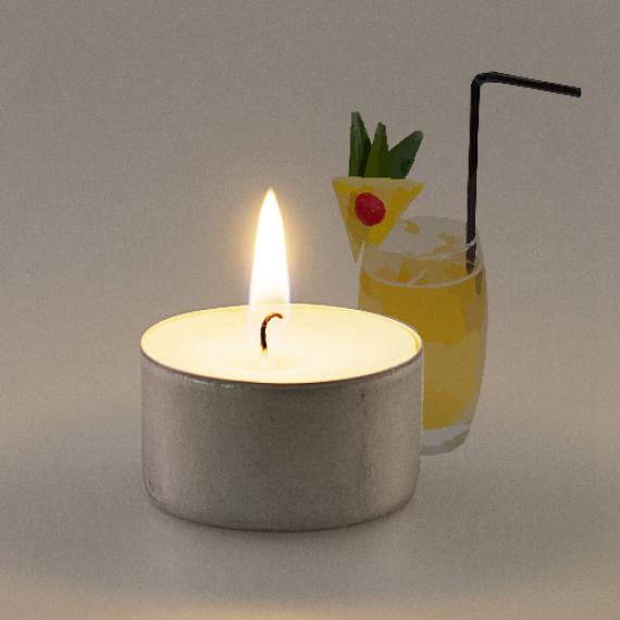 Picture of Pina Colada Scented Tealights