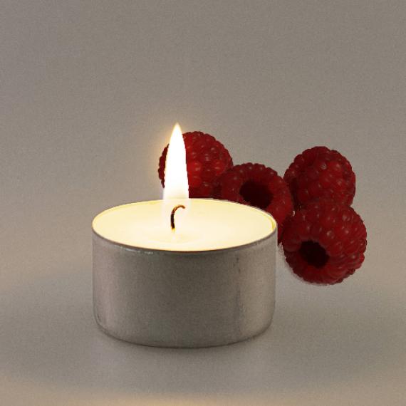 Picture of Raspberry Scented Tealights