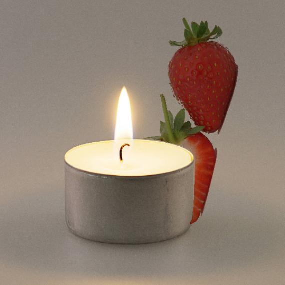 Strawberry Scented Tealights