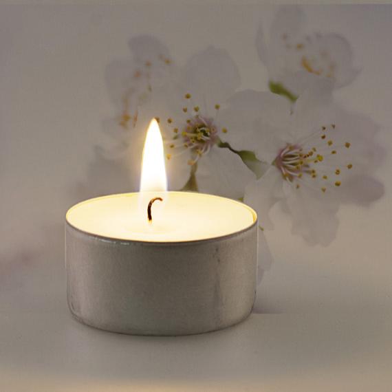 White Musk Scented Tealights