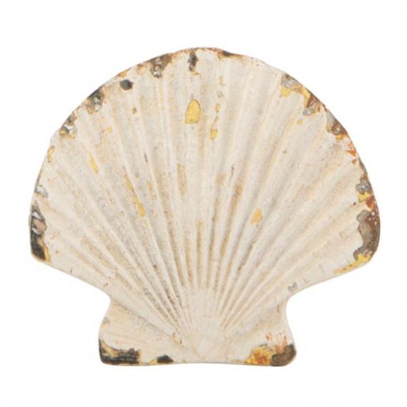 Vintage Scallop Shaped Seashell Drawer Knob