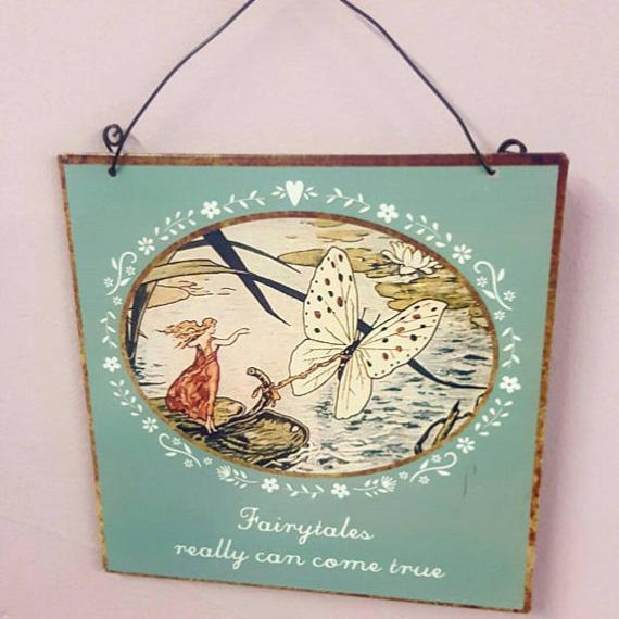Picture of Fairy Butterfly Plaque