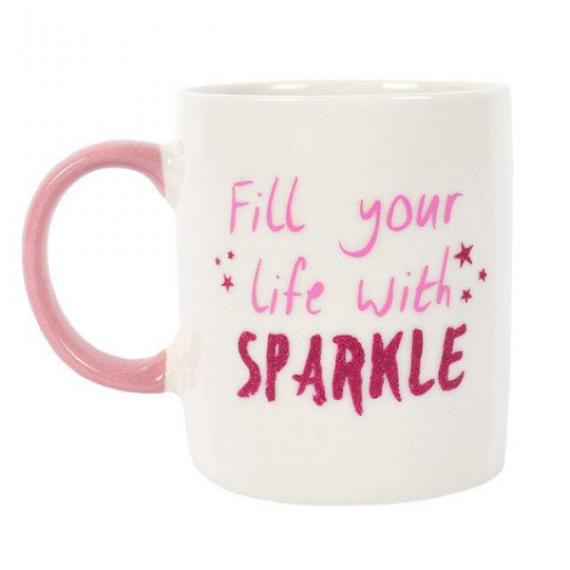 Fill Your Life With Sparkle Mug Candle