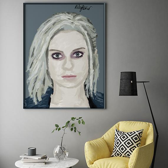 Picture of Liv Moore from iZombie Canvas
